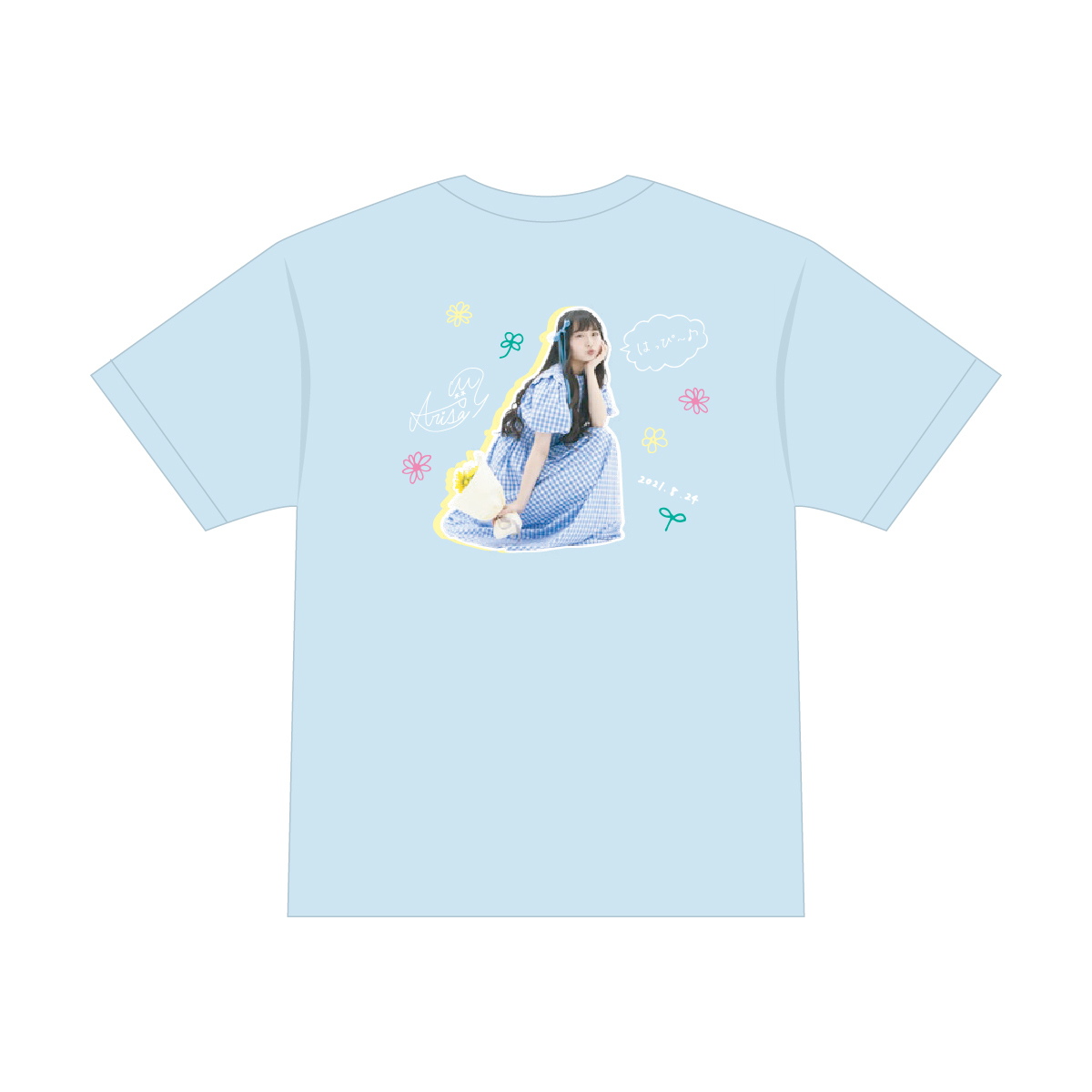 生誕Tシャツ2021（ライトブルー）