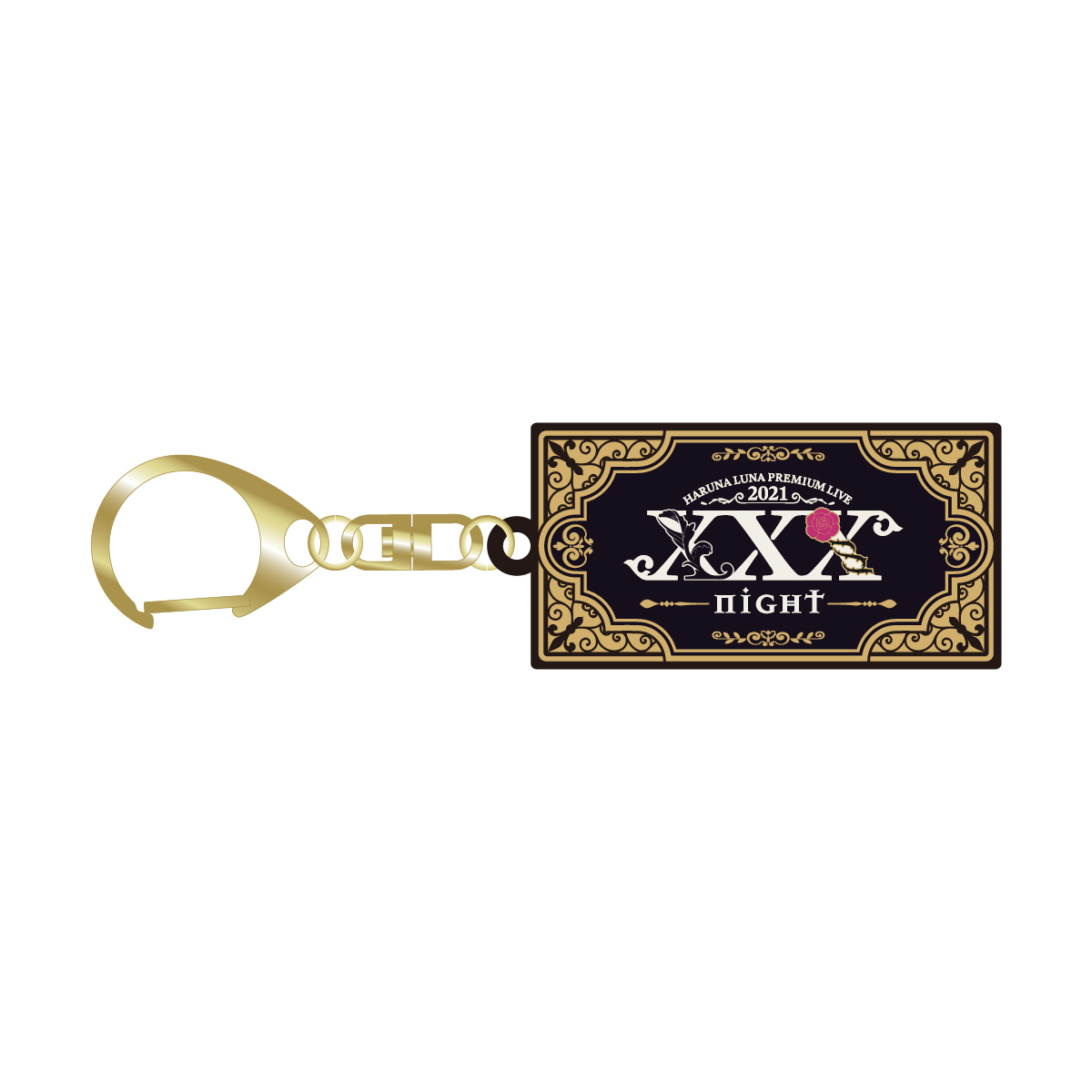 “XXX”アクリルキーホルダー(night ver.)