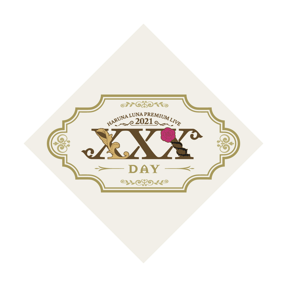  “XXX”ハンドタオル（day ver.）