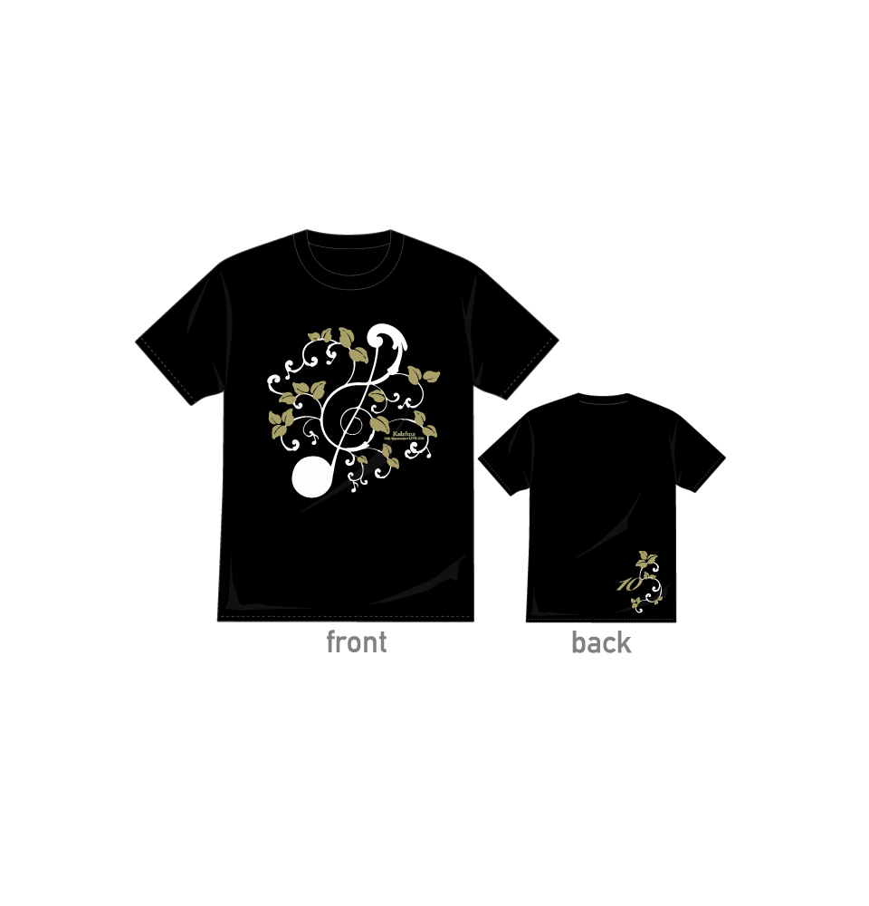 「Kalafina 10th Anniversary LIVE 2018」10thロゴ Tシャツ ブラック