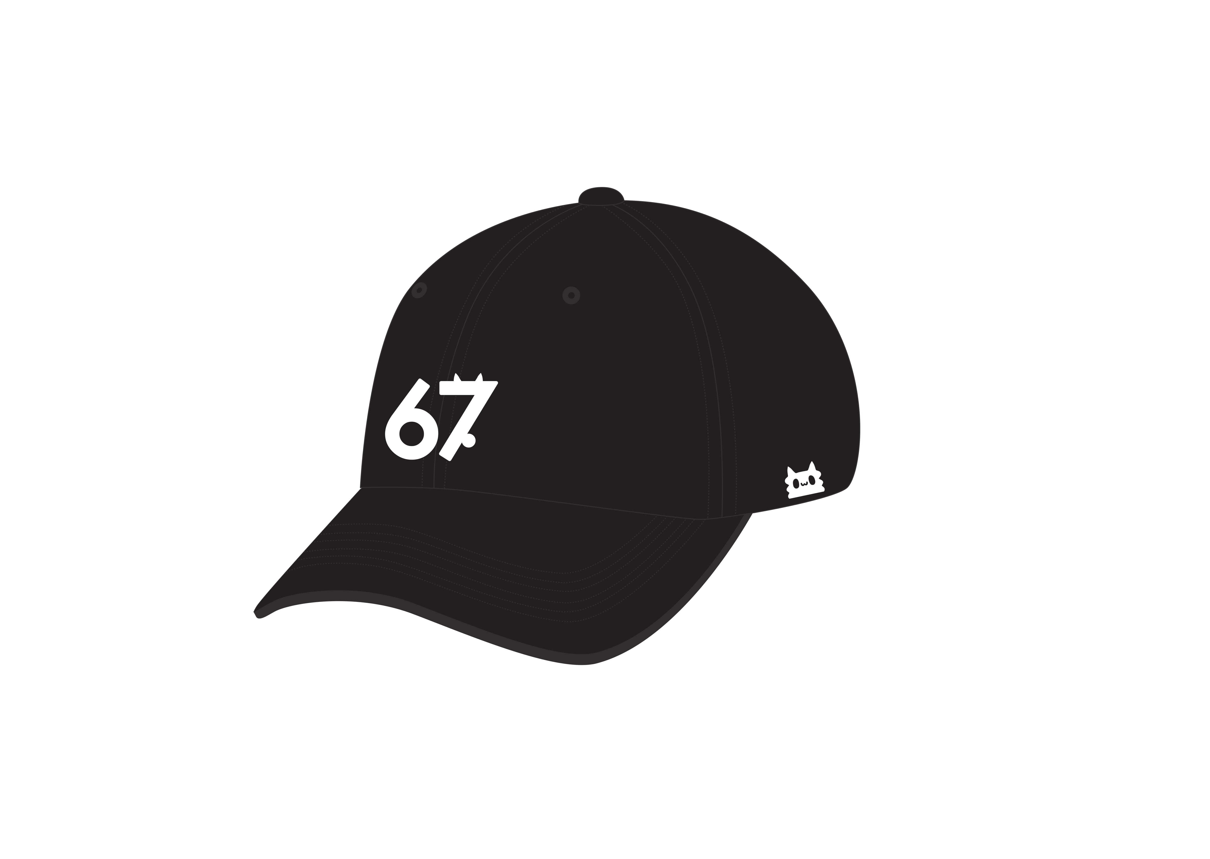 67(るな)キャップ