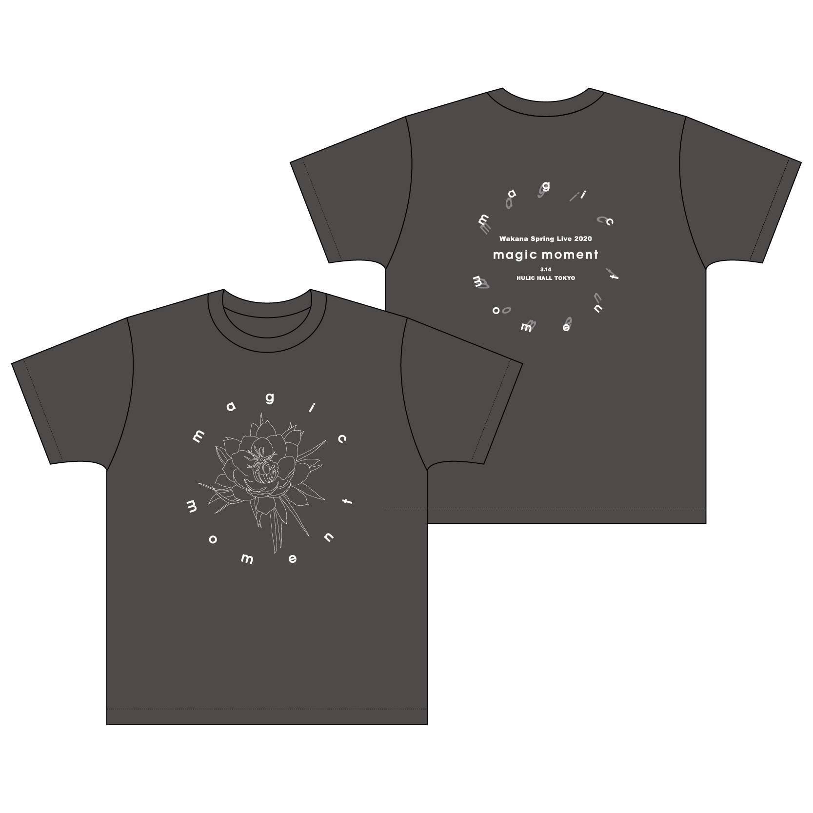 「Wakana Spring Live 2020 ~magic moment~」Tシャツ ブラック