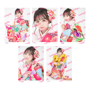 【会員限定】「写真セット+アクリルスタンドキーホルダー【祝成人記念振袖ver.】」セット