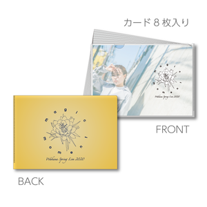 「Wakana Spring Live 2020 ～magic moment～」クリアファイル付カード型パンフレット 4/24ver.